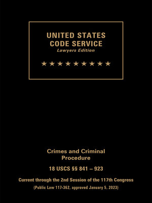 cover image of United States Code Service